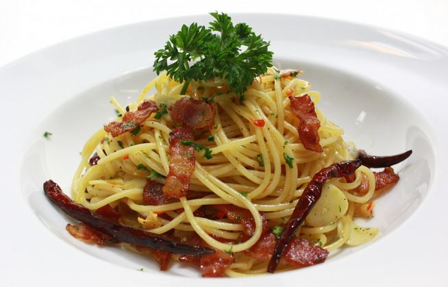 Pasta aglio e olio: sabor italiano