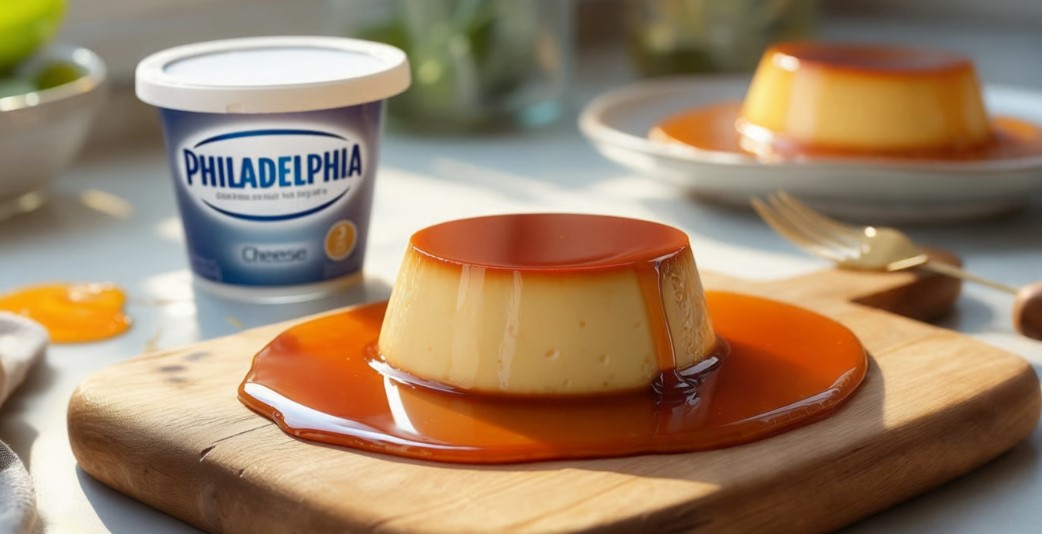 flan de queso crema