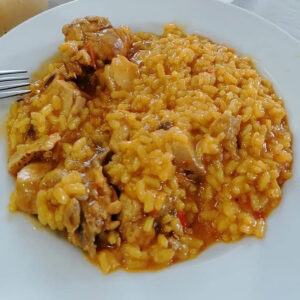 arroz con pollo thermomix