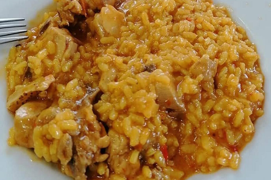 arroz con pollo thermomix