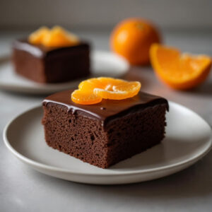 Bizcocho de Chocolate y Naranja