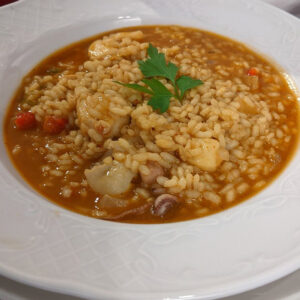 chipirones con arroz cladoso