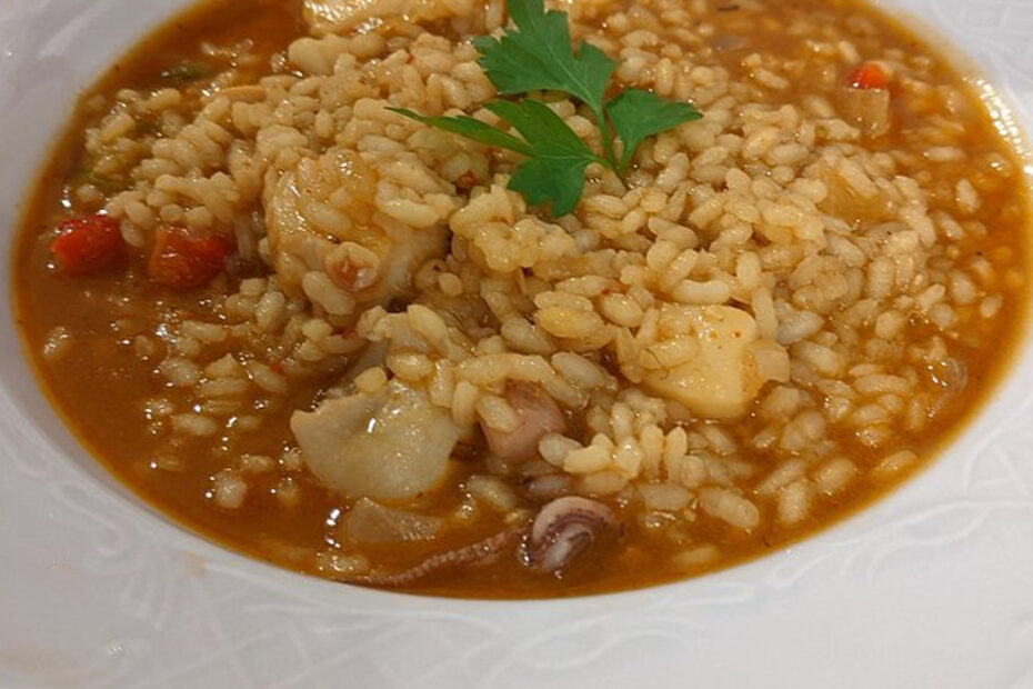 chipirones con arroz cladoso