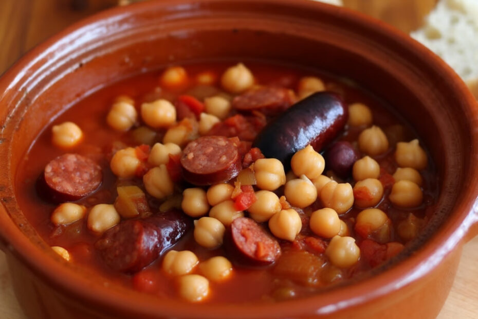 cocido de garbanzos