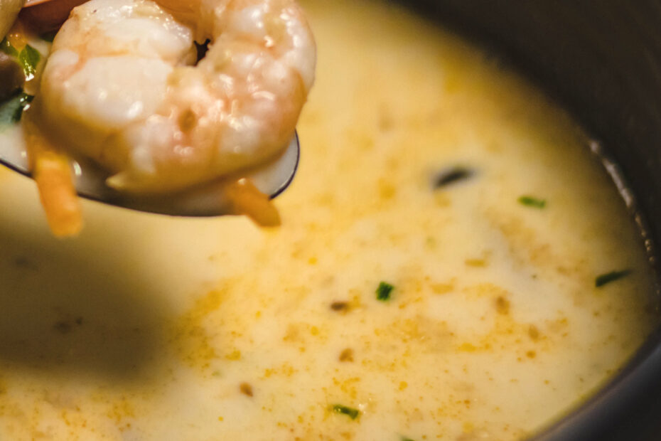 crema de gambas