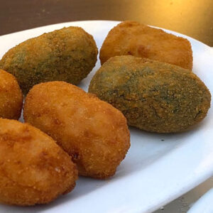 croquetas de espinacas