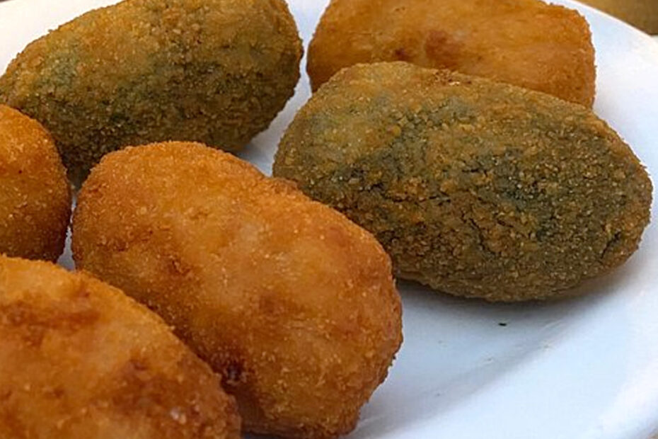 croquetas de espinacas