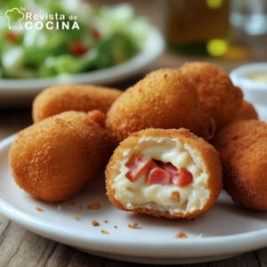 croquetas rellenas de jamón