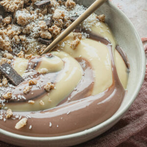 natillas de turron casera