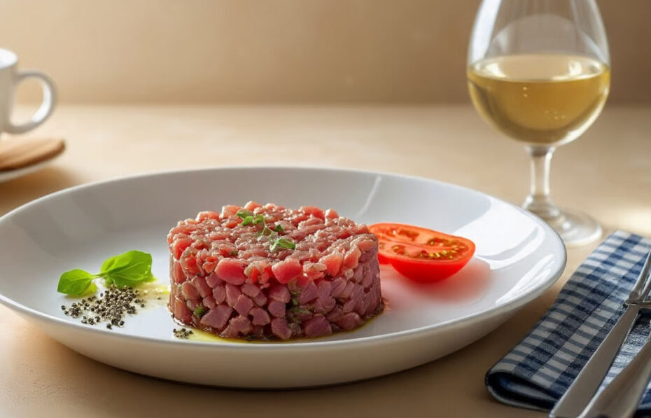 Tartar de Atún y Tomate