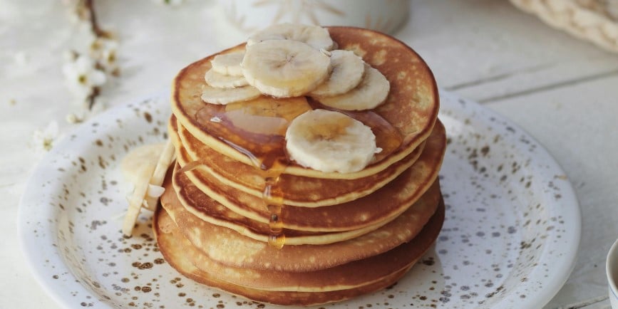 Panqueques de Avena y Plátano